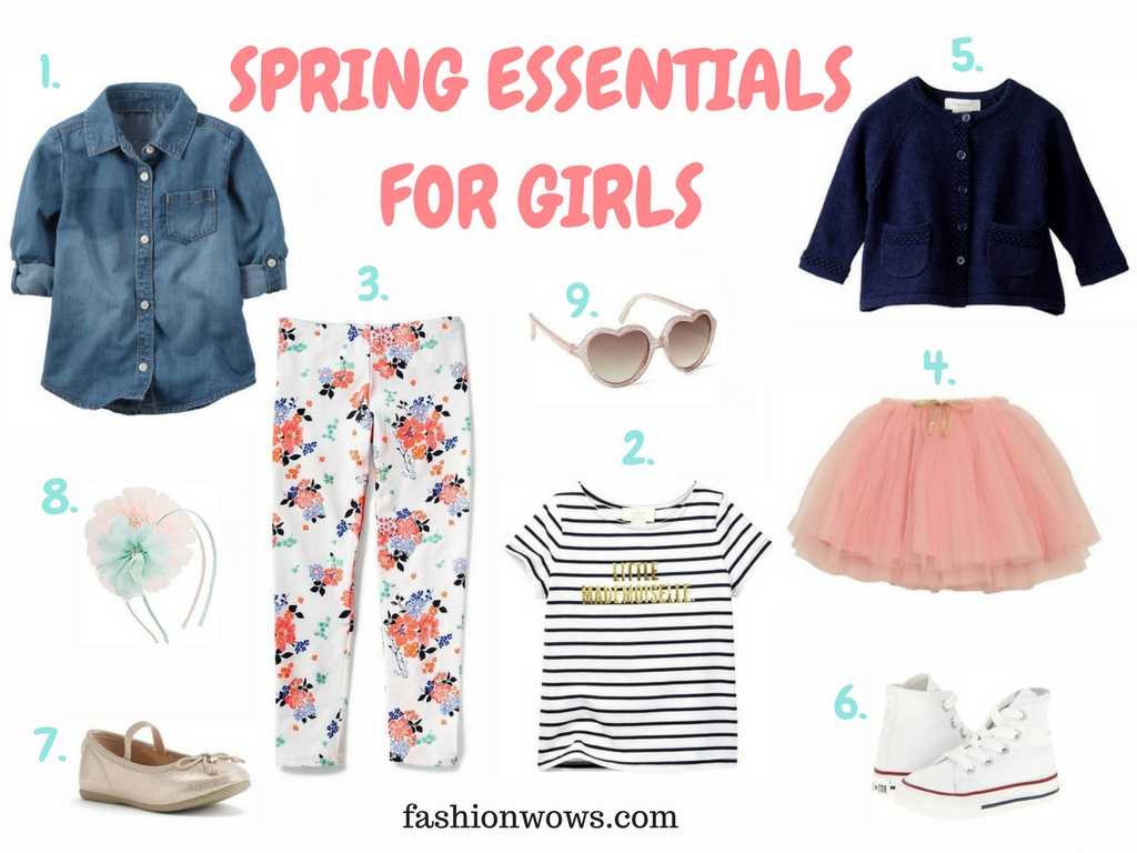 Spring Wardrobe Essentials For Toddlers Styled By Meshy