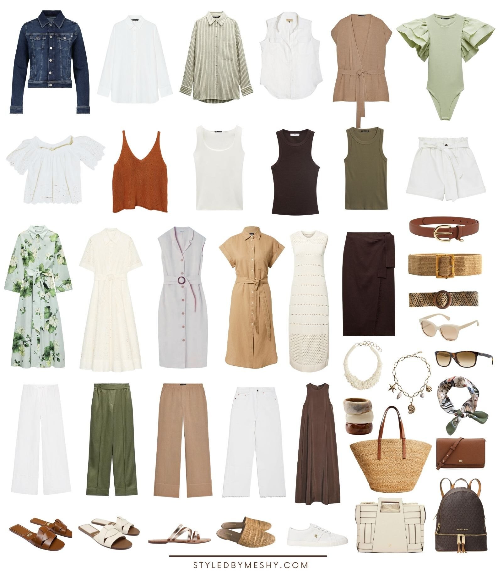 2025 nyári kapszulagardrób Kapszulagardrób